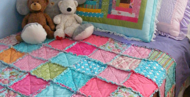 Easy Rag Quilt Tutorial