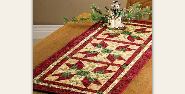 All Wrapped Up Table Runner Pattern