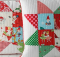 Patchwork Quilted Christmas Pillows Tutorial