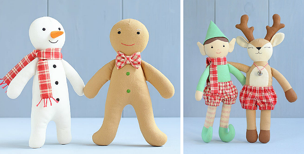 Christmas Dolls Pattern