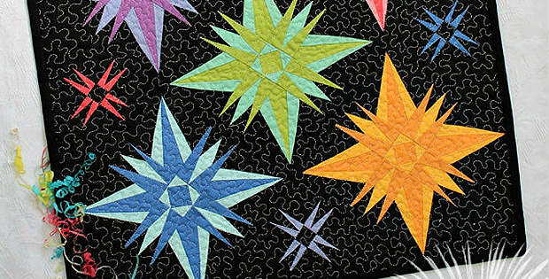 Fireworks Mini Quilt Pattern