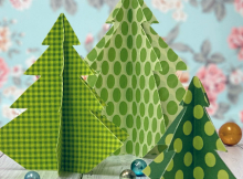Magical Fabric Holiday Trees Tutorial