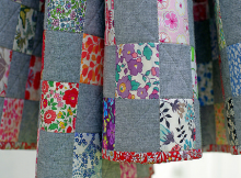 Chambray Checkerboard Quilt Tutorial