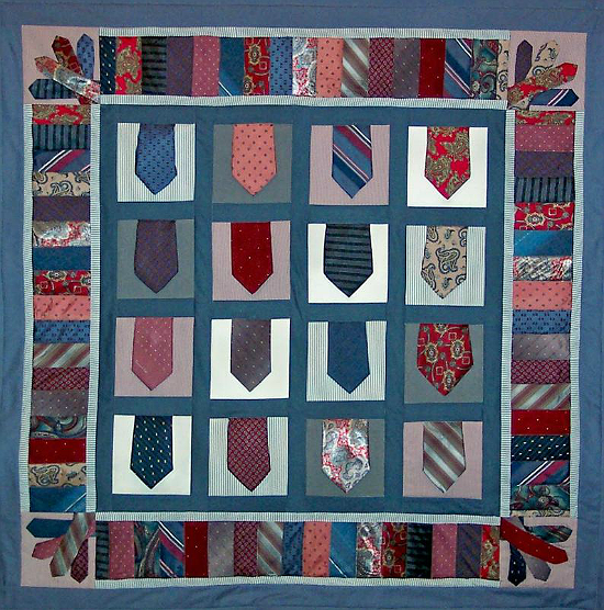 Neckties Make a Great Quilt for a Man in Your Life - Quilting Digest