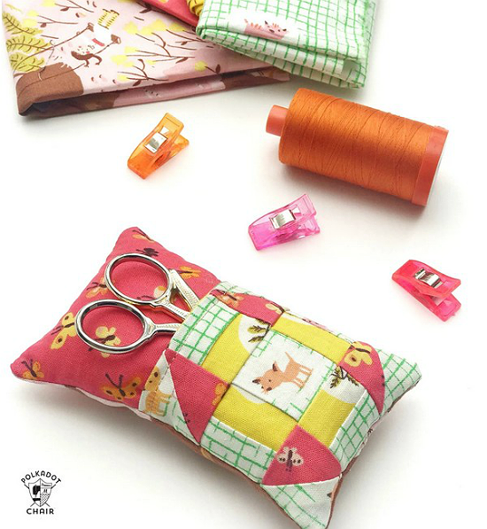 Keep Scissors Handy with a Cute Pocket Pincushion - Quilting Digest