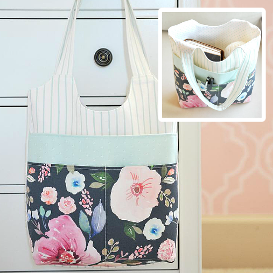 Three Pocket Tote Pattern