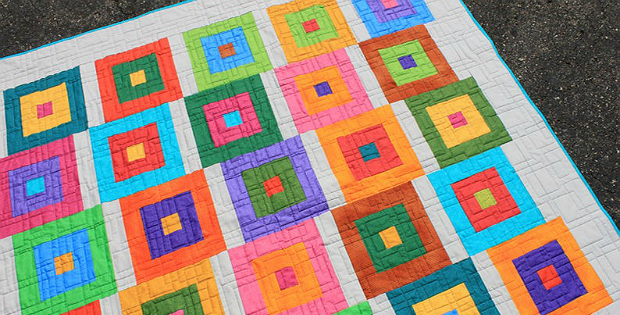 Block Hop Quilt Pattern