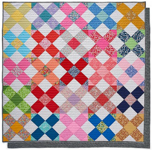 Big Crosses Make This Quilt Quick and Easy - Quilting Digest