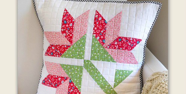 Sweet Lily Cushion Pattern