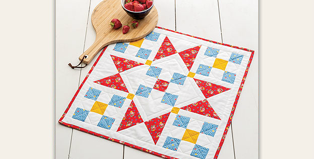 Vintage Star Table Topper Pattern