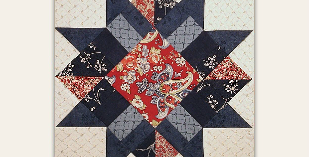 Boston Star Quilt Block