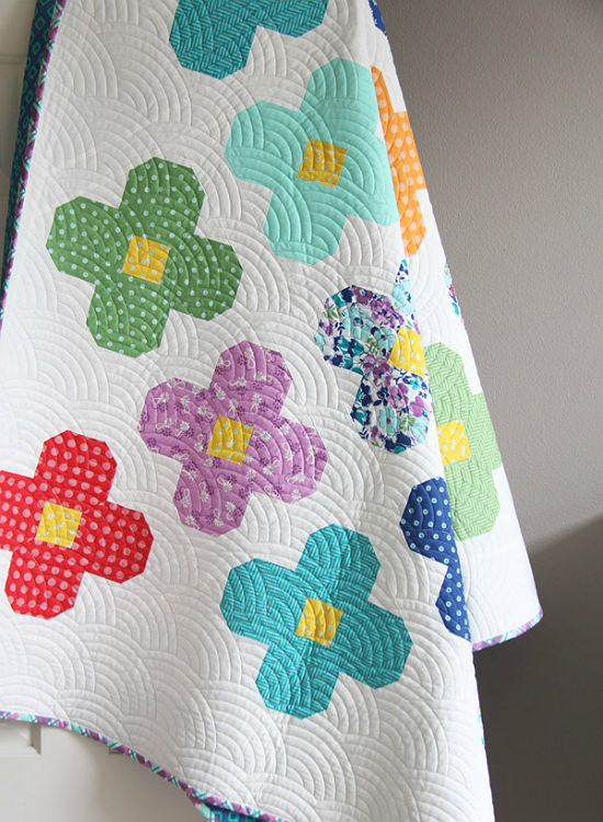 Easy Blocks Make Beautiful Blooms in This Charming Quilt - Quilting Digest