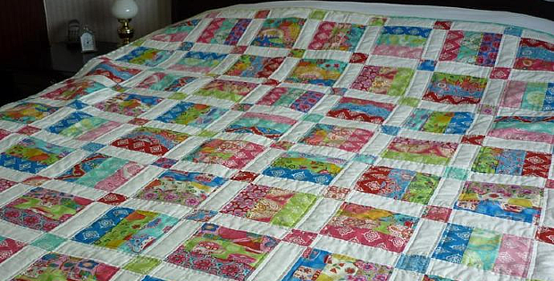 Easy Jelly Roll Quilt Pattern