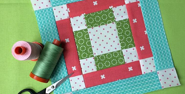 Easy Scrappy Block Tutorial