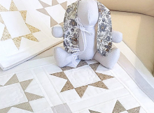 Starlight Dreams Baby Quilt, Lovey and Bunny Patterns