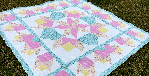 Tulip Rose of Sharon Quilt Pattern