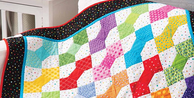 Bodacious Bow Ties Baby Quilt Pattern