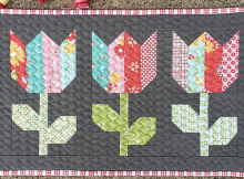 Mini Tulip Market Quilt Pattern