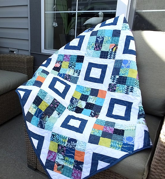 Start with a Jelly Roll or Scraps for This Striking Quilt - Quilting Digest