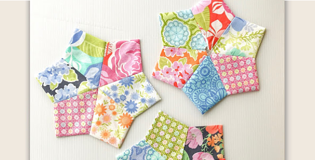 Turn Triangles Into Flowers of Any Size - Quilting Digest