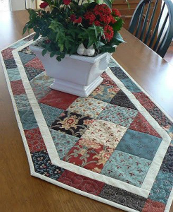 Charm Squares Make This Runner a Quick and Easy Project - Quilting Digest