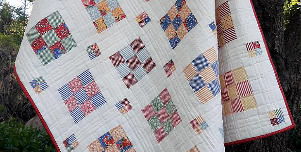 Floating Boxes Quilt Pattern