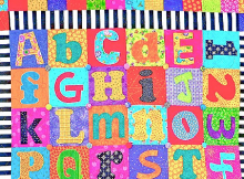 Scrappy Alphabet Quilt Pattern