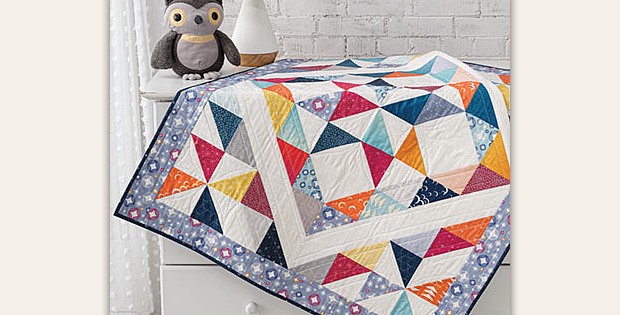 Baby Pinwheels Quilt Pattern