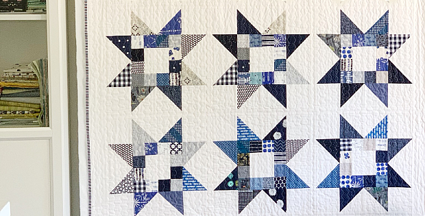 Quilty Stars Quilt Pattern