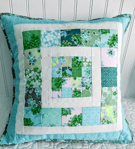Create a Lovely Patchwork Pillow From Scraps - Quilting Digest
