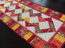 Stretch Quilted Table Runner Pattern