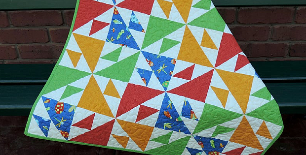 Bright Baby Quilt Pattern