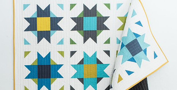 Compass Star Quilt Pattern