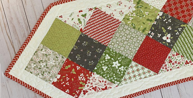 Holliberry Table Runner Pattern