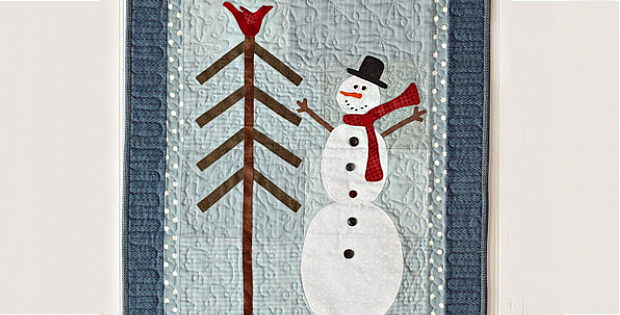 Winter Flurries Wall Hanging Pattern