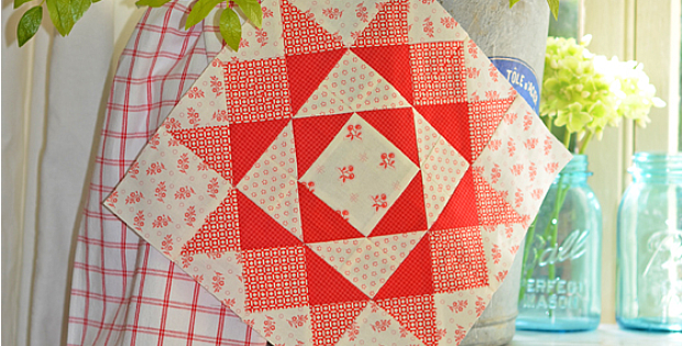 Starry Eyed Quilt Block Pattern