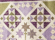 Amethyst Garden Quilt Pattern