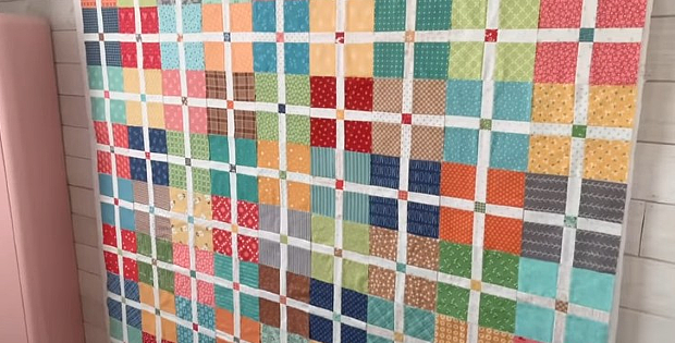 Plaid Quilt Block Tutorial