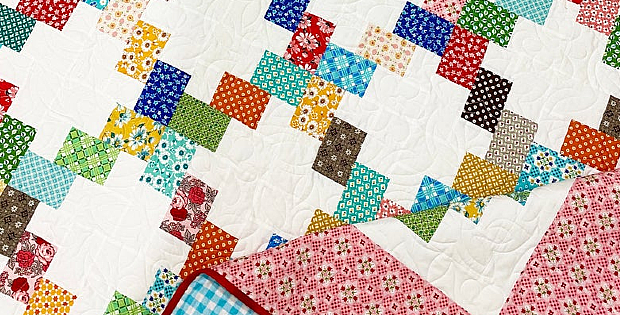 Layer Cake Lattice Quilt Pattern