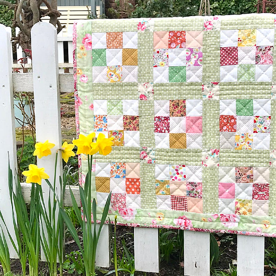 Display This Pretty Quilt Every Spring Quilting Digest