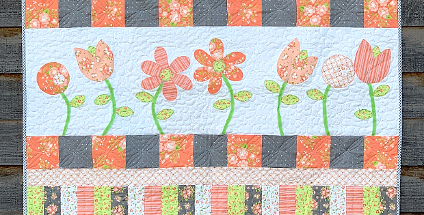 Poppin' Posies Quilt Pattern