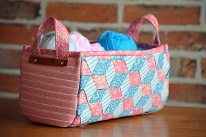 Woven Fabric Strips Make a Striking Basket - Quilting Digest