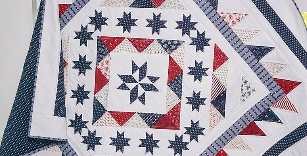 Stars and Stripes Celebration Quilt Pattern