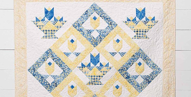 Spring Tulips Quilt Pattern