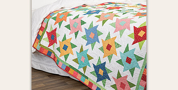 Farmer's Flowers Quilt Pattern