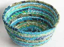 Make a Lovely Basket from Scraps