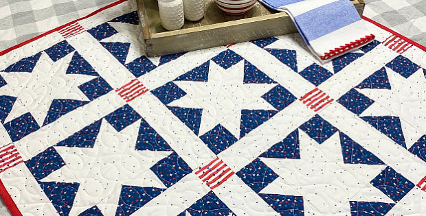 Luminescent Table Topper Pattern