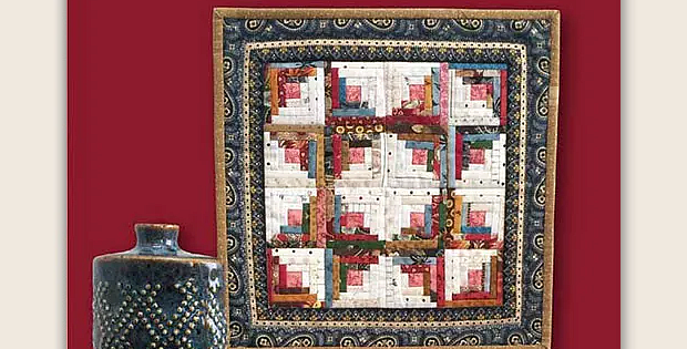 Tiny Cabins Quilt Pattern