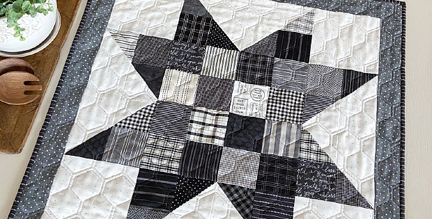 Charm Star Quilt Pattern