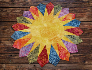 Display this Striking Table Quilt Any Time of the Year - Quilting Digest